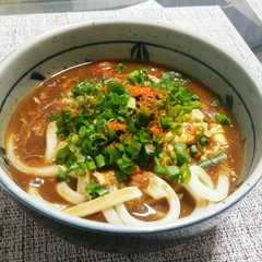 カレーの残りで簡単★蕎麦屋のカレーうどん-レシピのメイン写真