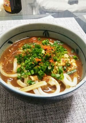 カレーの残りで簡単★蕎麦屋のカレーうどん-レシピのメイン写真