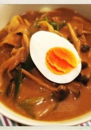簡単！クリーミーカレーうどん♡-レシピのメイン写真