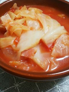 キャベツのトマトスープ-レシピのメイン写真