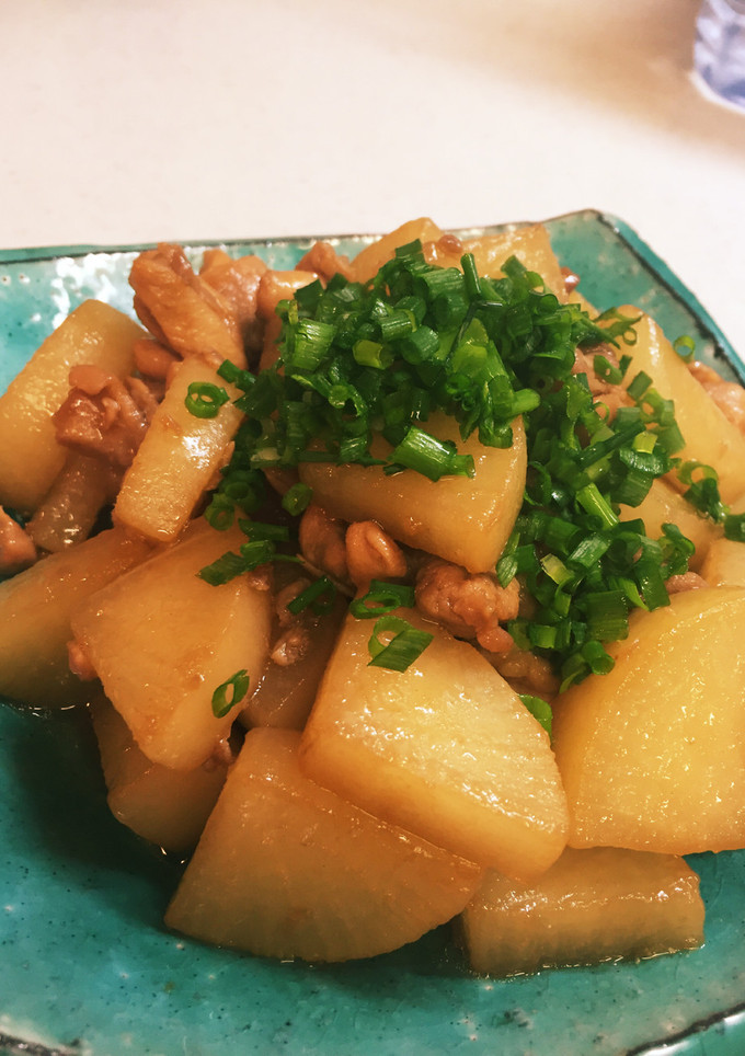 大根と鶏肉の簡単煮物♪-レシピのメイン写真