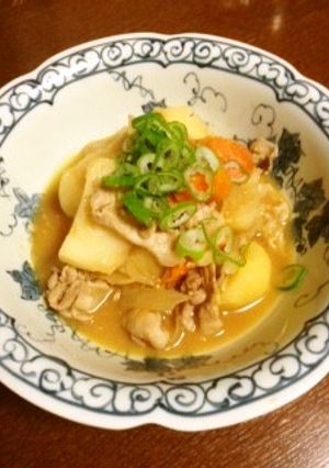 豚バラの味噌肉じゃが-レシピのメイン写真