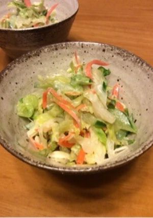 簡単キャベツのサラダ-レシピのメイン写真