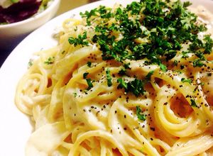 牛乳で簡単！ツナと玉ねぎのクリームパスタ-レシピのメイン写真