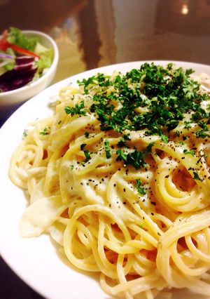 牛乳で簡単！ツナと玉ねぎのクリームパスタ-レシピのメイン写真
