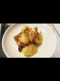 鮭とジャガイモ煮-レシピのメイン写真