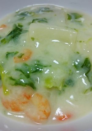 かぶとえびのミルク煮-レシピのメイン写真