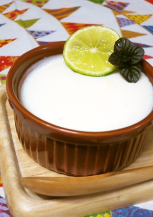 アイスクリームで作るすだちプリン-レシピのメイン写真