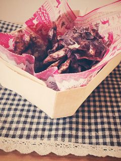 低糖質♡ロイズ風プロテインチップチョコ。-レシピのメイン写真