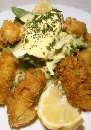 牡蠣フライオランデーズソーススマイリー流-レシピのメイン写真