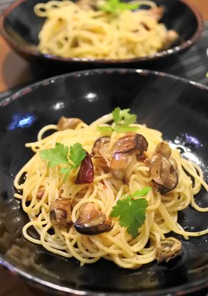 牡蠣のペペロンチーノ-レシピのメイン写真