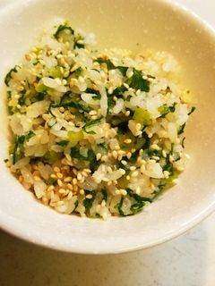 大根の葉っぱの炊き込みご飯-レシピのメイン写真