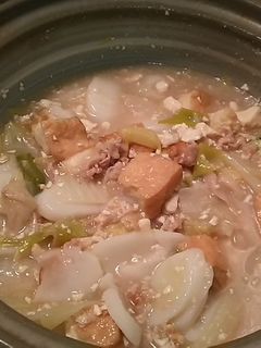 白菜とトッポギの煮物-レシピのメイン写真