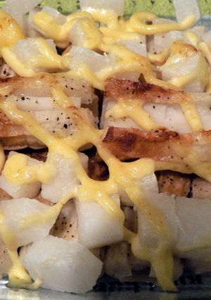ちくわの簡単長芋はさみ焼き☆-レシピのメイン写真