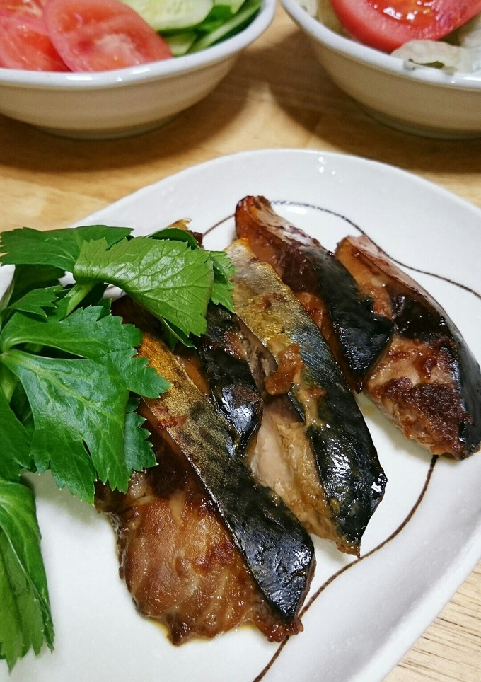 ステーキソースで ごまさば 照り焼き♪-レシピのメイン写真
