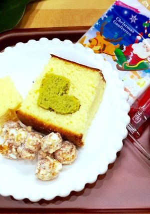 簡単クリスマスブーツのカステラおやつ-レシピのメイン写真