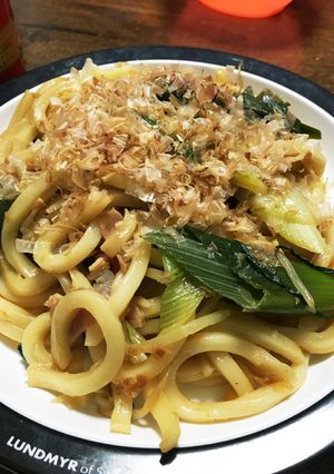 冷蔵庫の余り野菜整理！簡単焼うどん♡-レシピのメイン写真