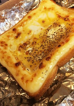 朝ごはんとろける卵マヨトースト-レシピのメイン写真