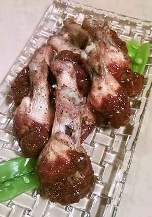 手羽元揚げ辛味噌だれ-レシピのメイン写真