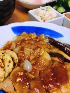 豚ロースソテーの炒め玉ねぎだれ-レシピのメイン写真