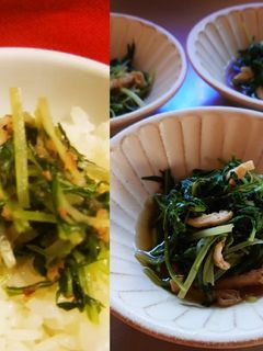 ジュワッと美味しい♪おかか水菜-レシピのメイン写真