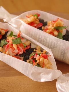 スティックおにぎり☆なんちゃって天丼味-レシピのメイン写真