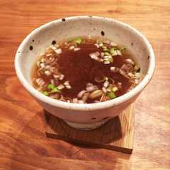 รูปของ ねぎ味噌湯〜風邪のひき始めに