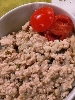 簡単!!鶏そぼろ丼-レシピのメイン写真