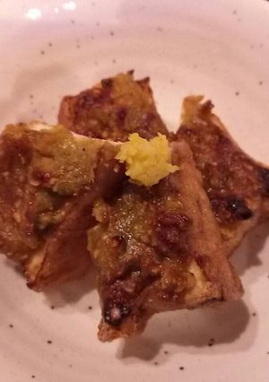 厚揚げの葉にんにくぬた田楽-レシピのメイン写真