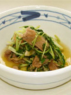 豚肉と水菜の炊いたん-レシピのメイン写真