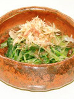水菜のおひたし-レシピのメイン写真