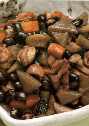 黒大豆の炒り鶏-レシピのメイン写真