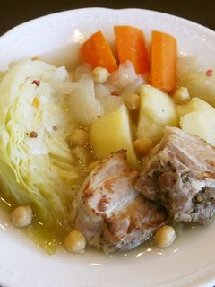 塩豚とお豆さんの とろけるポトフ♪-レシピのメイン写真