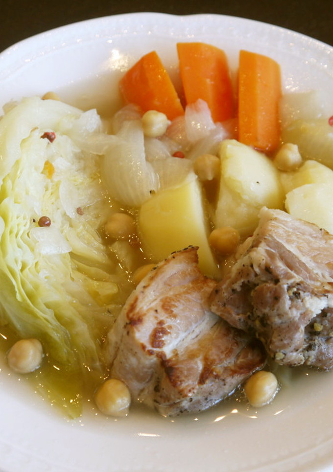 塩豚とお豆さんの とろけるポトフ♪-レシピのメイン写真