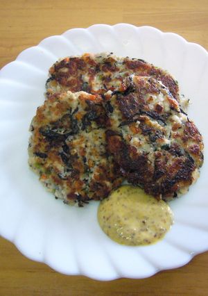 つなぎ不要!里芋バーグ-レシピのメイン写真