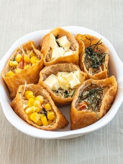 パクッと食べる、おいなりビーフン-レシピのメイン写真