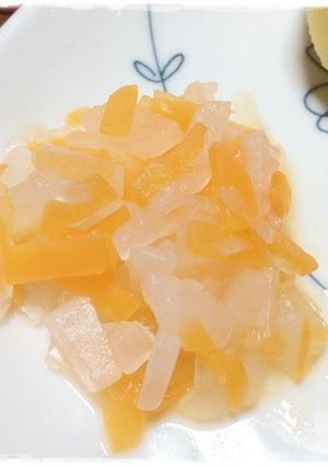 おせち離乳食　かぶのみかんなます-レシピのメイン写真