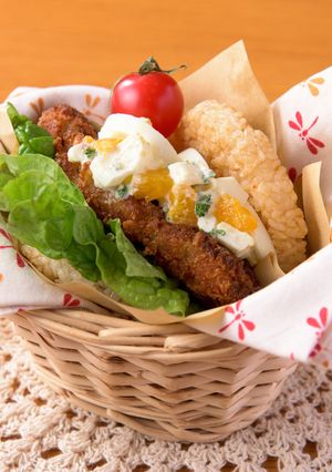 フィッシュライスバーガー みかんタルタル-レシピのメイン写真