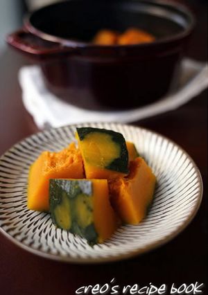 南瓜の煮物（staub使用）-レシピのメイン写真