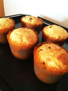 大好きな胡桃チョコマフィン♪-レシピのメイン写真