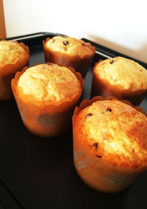 大好きな胡桃チョコマフィン♪-レシピのメイン写真