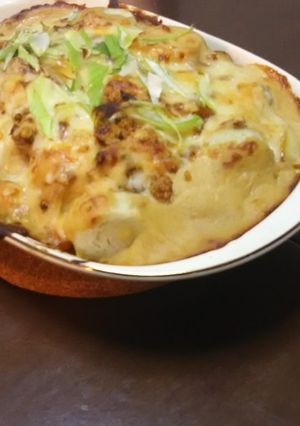 ブルーチーズ入り酒粕クリームグラタン-レシピのメイン写真