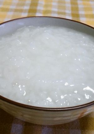 レンジで五倍粥(茶碗2杯・浸さず38分)-レシピのメイン写真