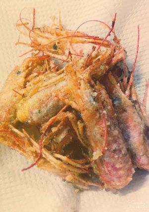 うま〜い！濃厚！カリッ！海老の頭の唐揚げ-レシピのメイン写真