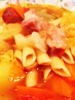 あったかトマト風味ポトフ〜ペンネ入り-レシピのメイン写真