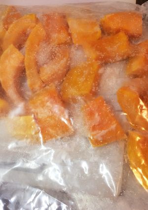 かぼちゃストック＊離乳食-レシピのメイン写真
