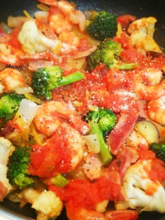 フライパンで20分!パスタでパエリア☆-レシピのメイン写真