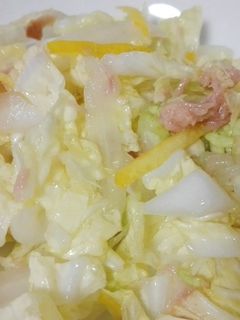 白菜とシーチキンの和風サラダ-レシピのメイン写真
