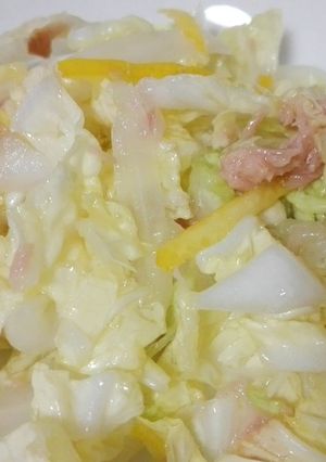 白菜とシーチキンの和風サラダ-レシピのメイン写真