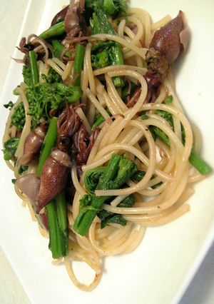 春のパスタ☆菜の花とホタルイカのパスタ-レシピのメイン写真